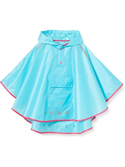 Παιδικό αδιάβροχο - Playshoes Unisex Kinder Regenponcho Faltbar Regenjacke (M)