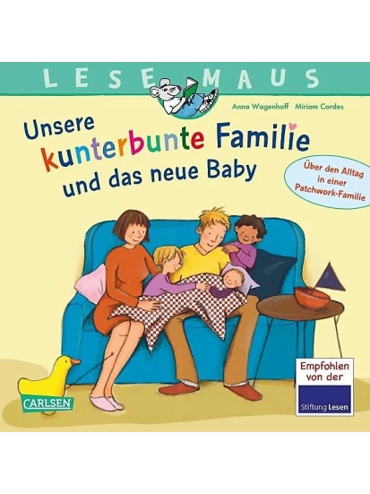 Unsere kunterbunte Familie und das neue Baby