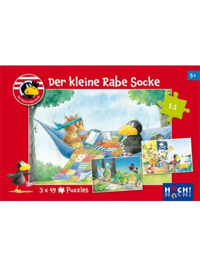Puzzle Der kleine Rabe Socke - Παιδικό παζλ