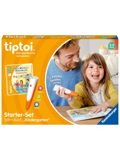 tiptoi Starter-Set Mein Wörter-Bilderbuch: Kindergarten