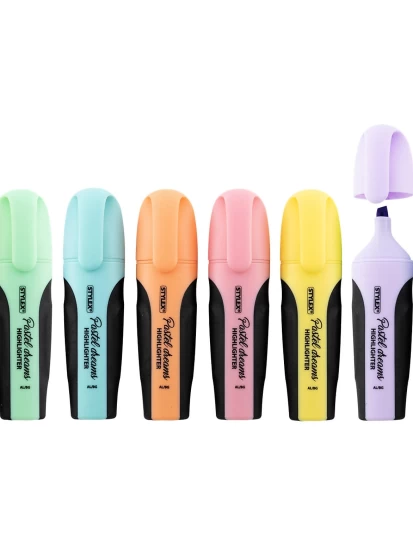 STYLEX Textmarker, pastell