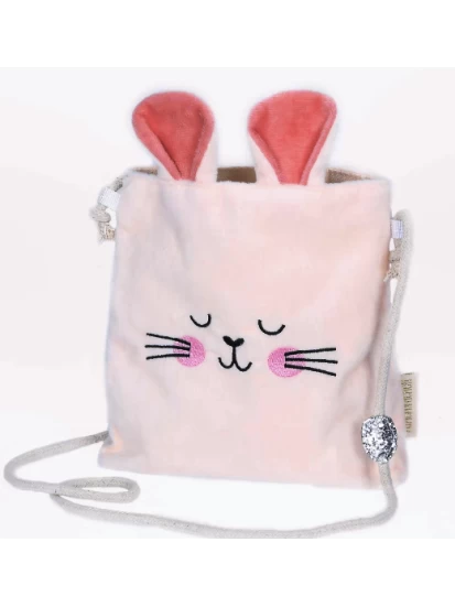 Hasen Handtasche – rosa, 15 x 20 cm