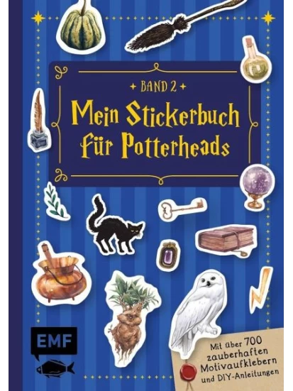 Mein Stickerbuch für Potterheads - Band 2 - Βιβλίο με αυτοκόλλητα Harry Potter