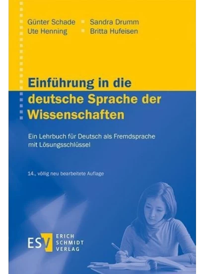 Einführung in die deutsche Sprache der Wissenschaften. NEU
