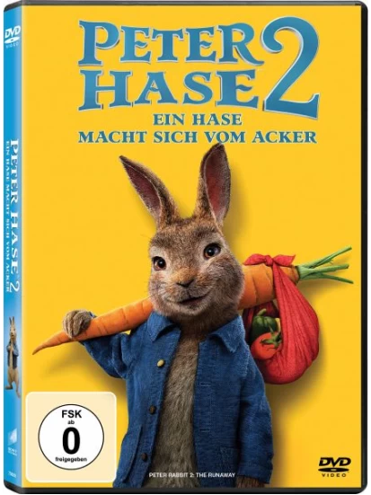 DVD Peter Hase 2 - Ein Hase macht sich vom Acker
