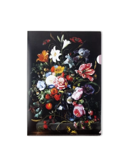 Aktenblatt A4, Blumenstillleben, De Heem