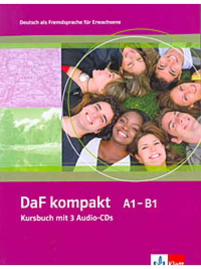 DaF kompakt / Kursbuch mit 3 Audio-CDs A1-B1