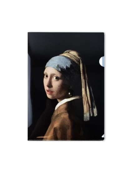 Διαφάνεια αρχειοθέτησης τύπου L - Ordner A4-Format, Mädchen mit einem Perlenohrring, Vermeer