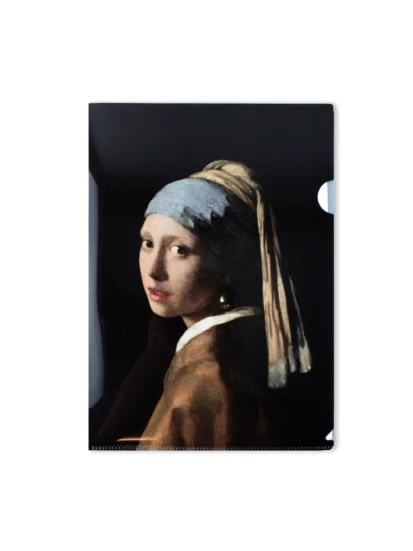 Ordner A4-Format, Mädchen mit einem Perlenohrring, Vermeer