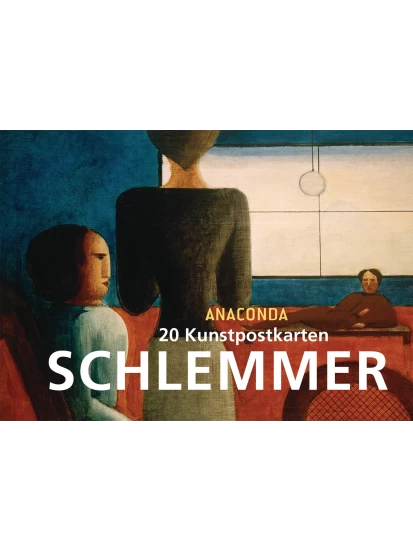 Βιβλιαράκι με κάρτες τέχνης - Postkartenbuch Oskar Schlemmer 