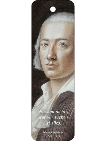 RANNENBERG σελιδοδείκτης - Lesezeichen Friedrich Hölderlin