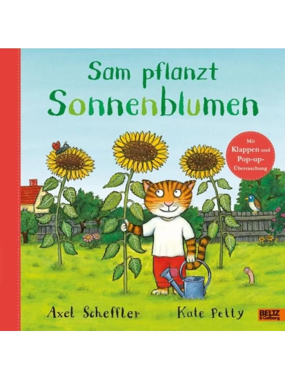 Sam pflanzt Sonnenblumen