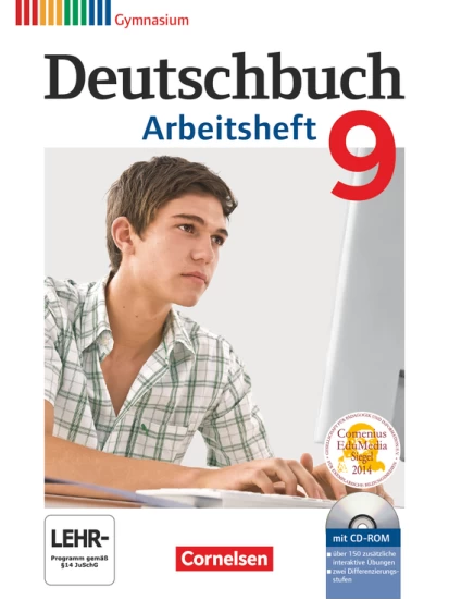 Deutschbuch 9 - Arbeitsheft mit Lösungen und Übungs-CD-ROM