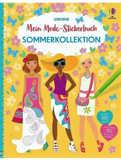 Mein Mode-Stickerbuch: Sommerkollektion