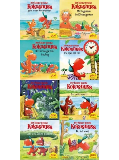 Der kleine Drache Kokosnuss und seine Freunde (8x1 Exemplar)