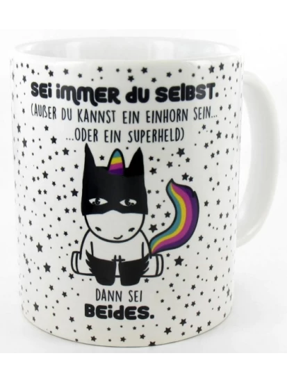 Κούπα - Keramiktasse weiß Sei immer Du selbst...