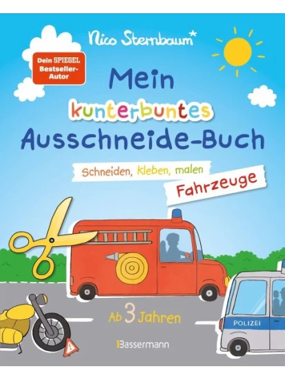 Mein kunterbuntes Ausschneidebuch - Fahrzeuge