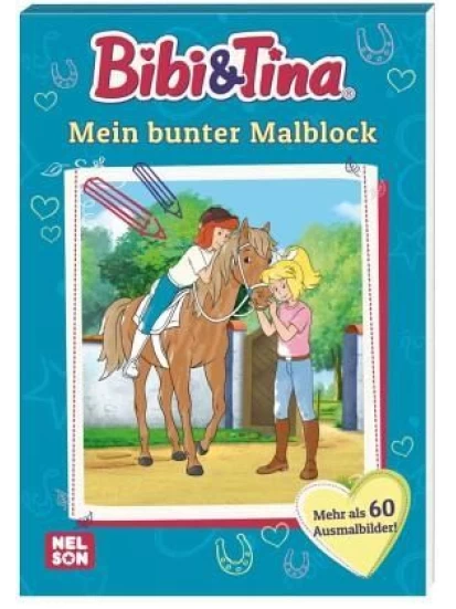 Bibi und Tina: Mein bunter Malblock