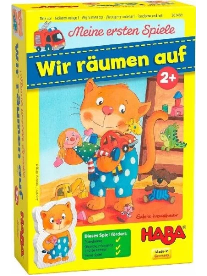 HABA Wir räumen auf! (Kinderspiel) - εκπαιδευτικό παιχνίδι