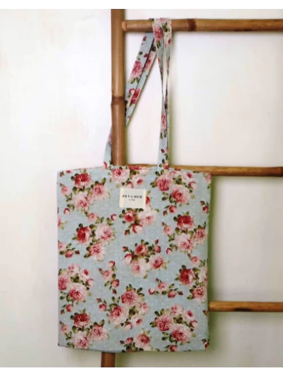 DE LA MUR LINE υφασμάτινη τσάντα - Shopper Ali, 39 x 36 cm