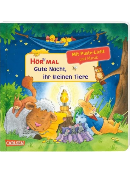 Mach mit - Pust aus: Gute Nacht, ihr kleinen Tiere