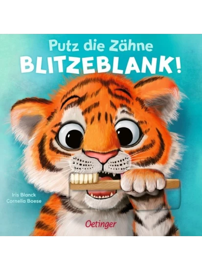 Putz die Zähne blitzeblank!