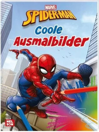 MARVEL Spider-Man: Coole Ausmalbilder