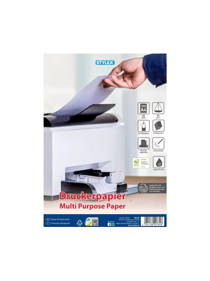 Χαρτί εκτύπωσης DIN A4, 80 φύλλα - Druckerpapier 