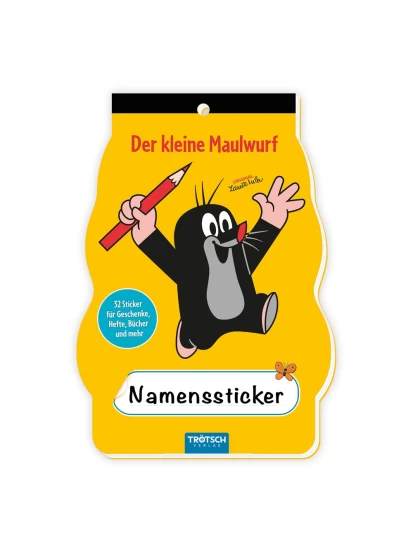 Ετικέτες για βιβλία και τετράδια - Der kleine Maulwurf Namenssticker