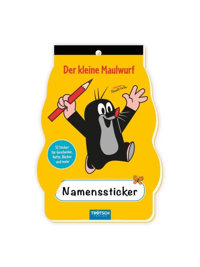 Der kleine Maulwurf Namenssticker