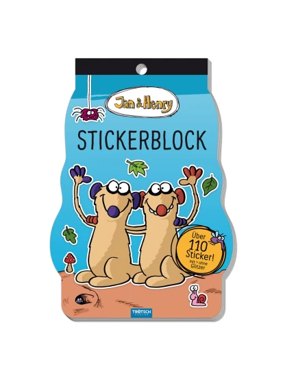 Jan und Henry Stickerblock