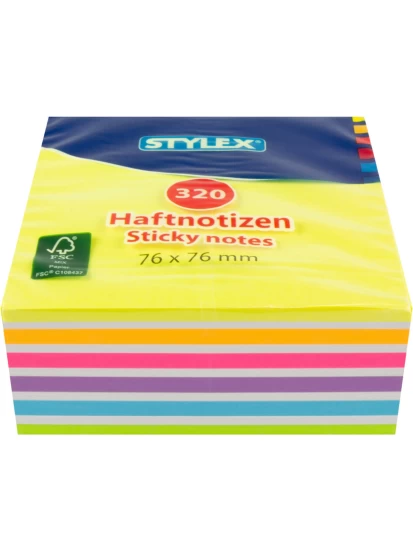 Αυτοκόλλητα χαρτάκια σημειώσεων, 76 x 76 mm - Haftnotizen