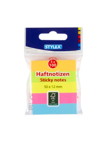 Haftnotizen, 50 x 12 mm
