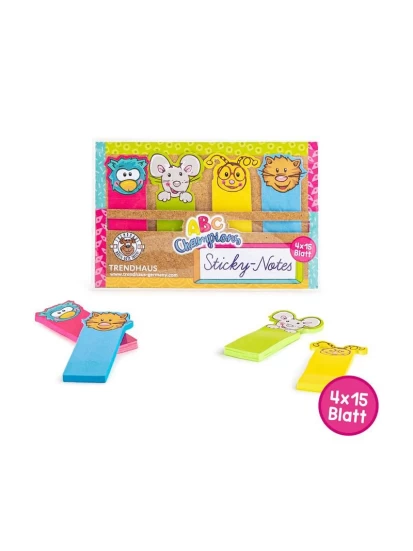 ABC Champions sticky notes