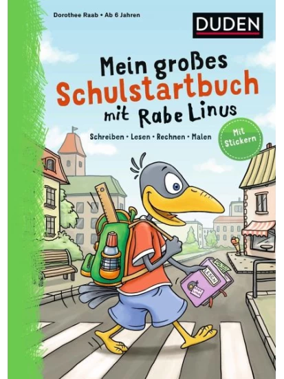 Mein großes Schulstartbuch mit Rabe Linus