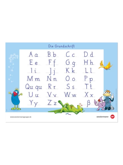 Poster Grundschrift allgemein Α1