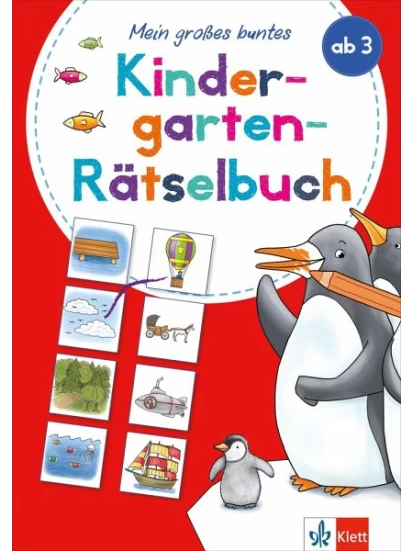 Mein großes buntes Kindergarten-Rätselbuch