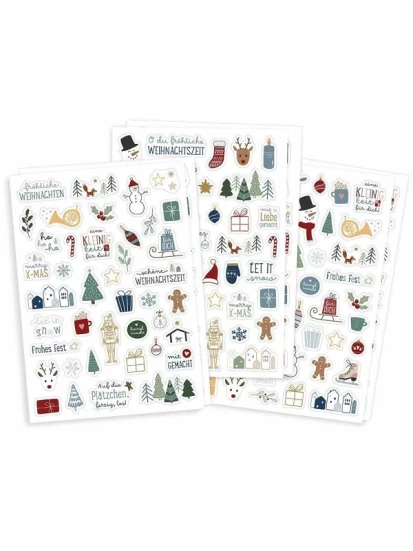 Sticker-Set Weihnachten