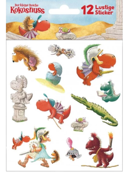 Der kleine Drache Kokosnuss, Sticker