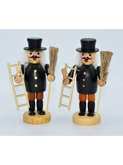 Ξύλινη φιγούρα καπνοδοχοκαθαριστής - Rauchmann Kaminkehrer (15 cm)