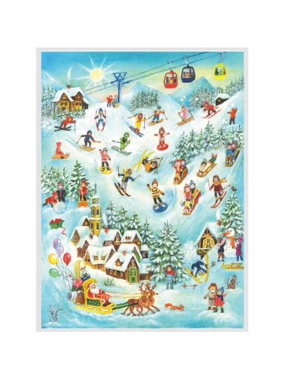 Χριστουγεννιάτικο ημερολόγιο - Adventskalender Ski Spass