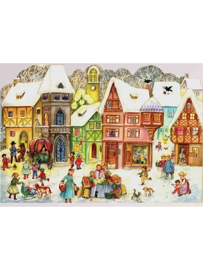 Χριστουγεννιάτικο ημερολόγιο - Adventskalender Markplatz
