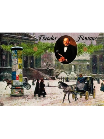 Adventskalender Mit Theodor Fontane durch den Advent