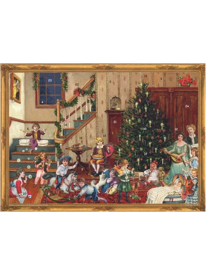 Χριστουγεννιάτικο ημερολόγιο - Adventskalender Weihnachtsabend
