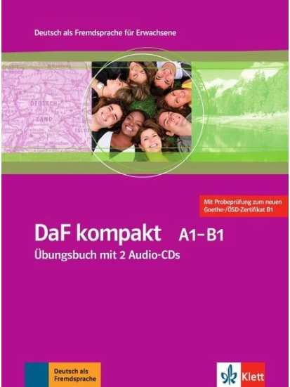 DaF kompakt / Übungsbuch mit 2 Audio-CDs A1-B1