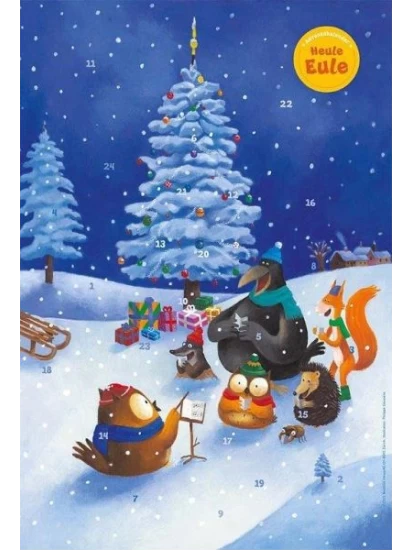 Χριστουγεννιάτικο ημερολόγιο - Adventskalender Heule Eule Weihnacht