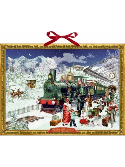 Χριστουγεννιάτικο ημερολόγιο - Adventskalender nostalgische Eisenbahn