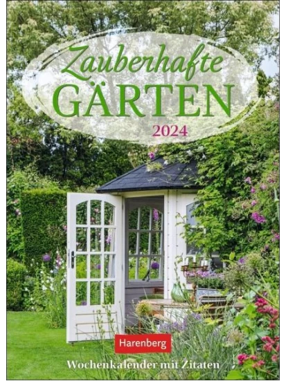 Zauberhafte Gärten Wochenkalender 2024 - Εβδομαδιαίο ημερολόγιο