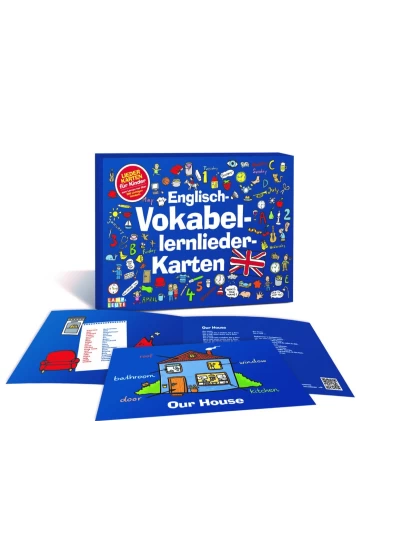 Englisch-Vokabel-Lernlieder-Karten