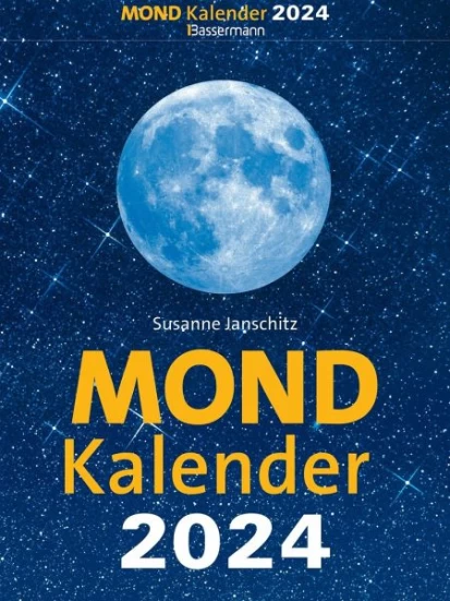 Mondkalender 2024 - Abreisskalender